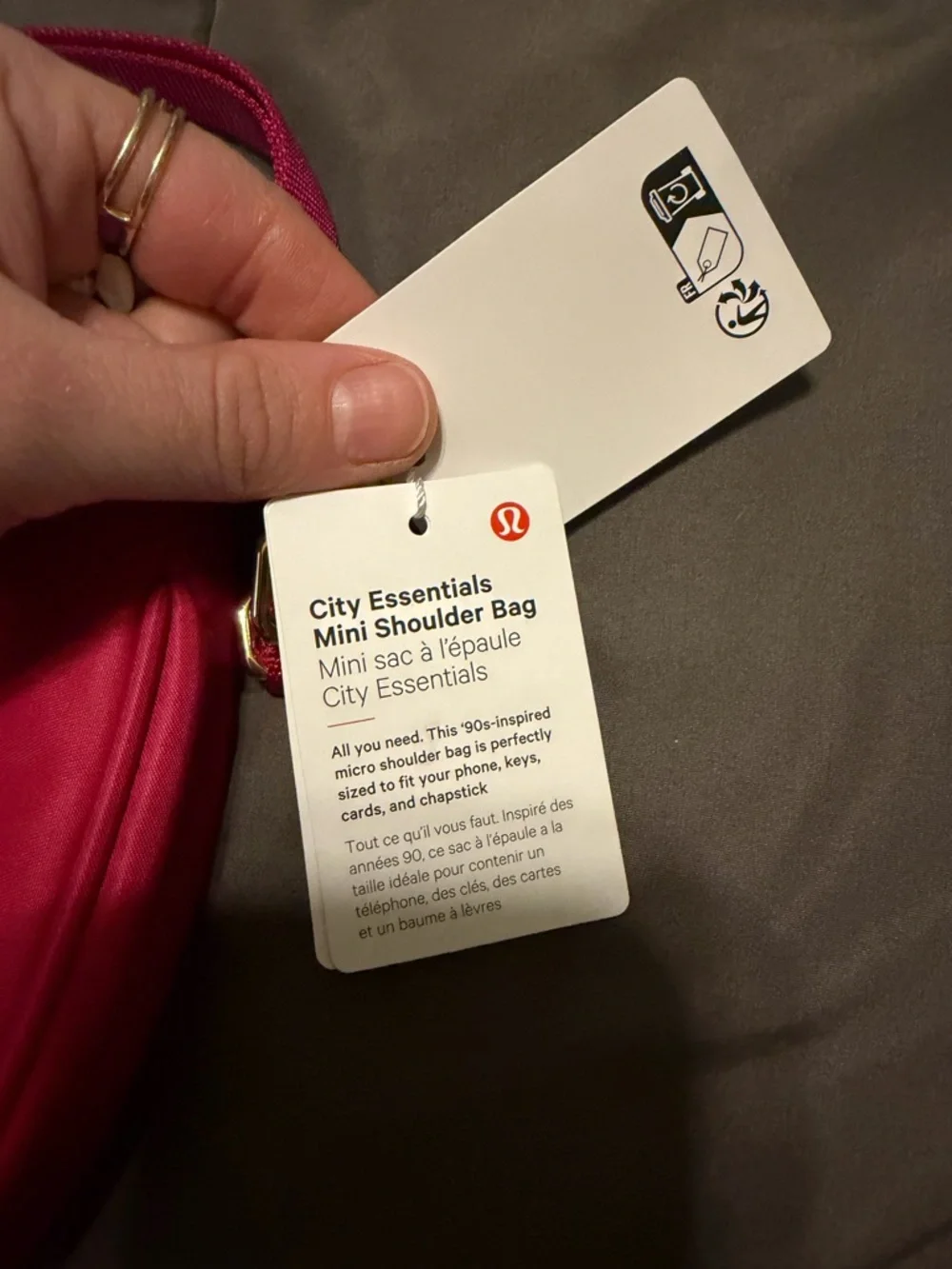 lululemon athletica Mini Shoulder Bag with Gold Hardware - Picture 3 of 5